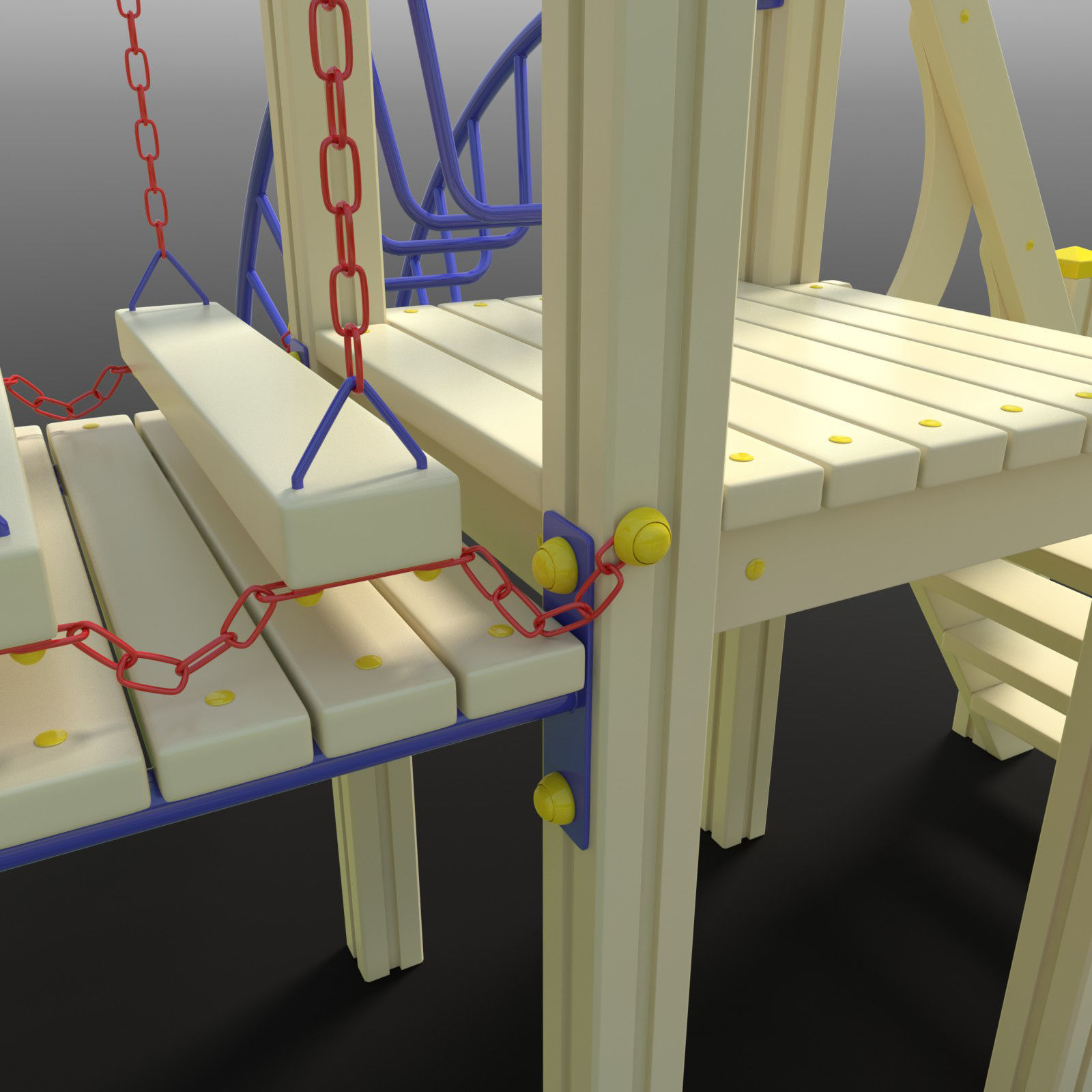 Playground Complex 3D model_11