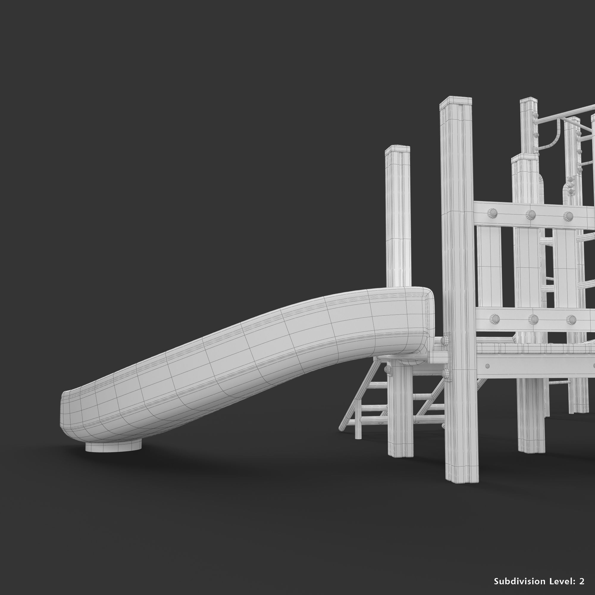 Playground Complex 3D model_48