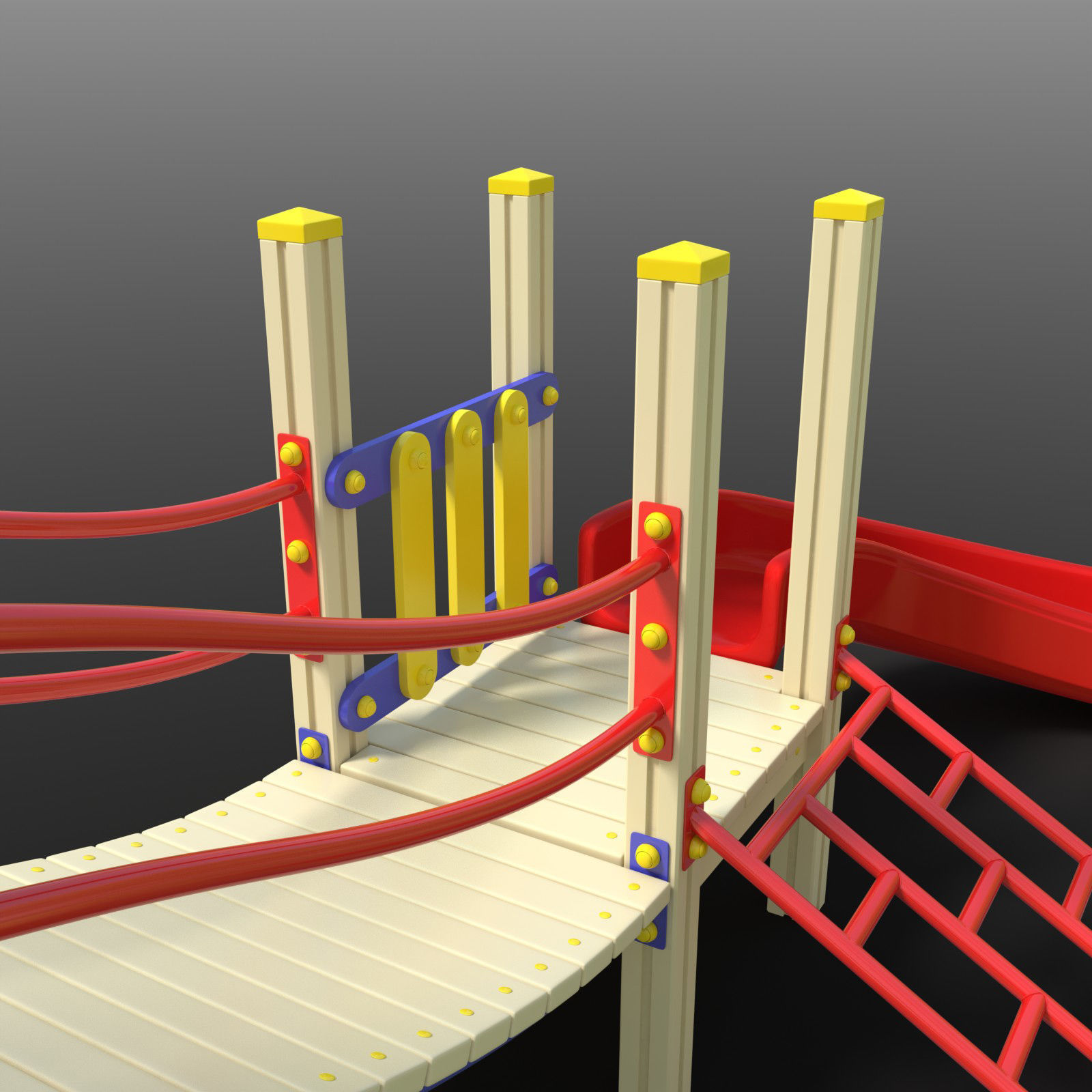 Playground Complex 3D model_18