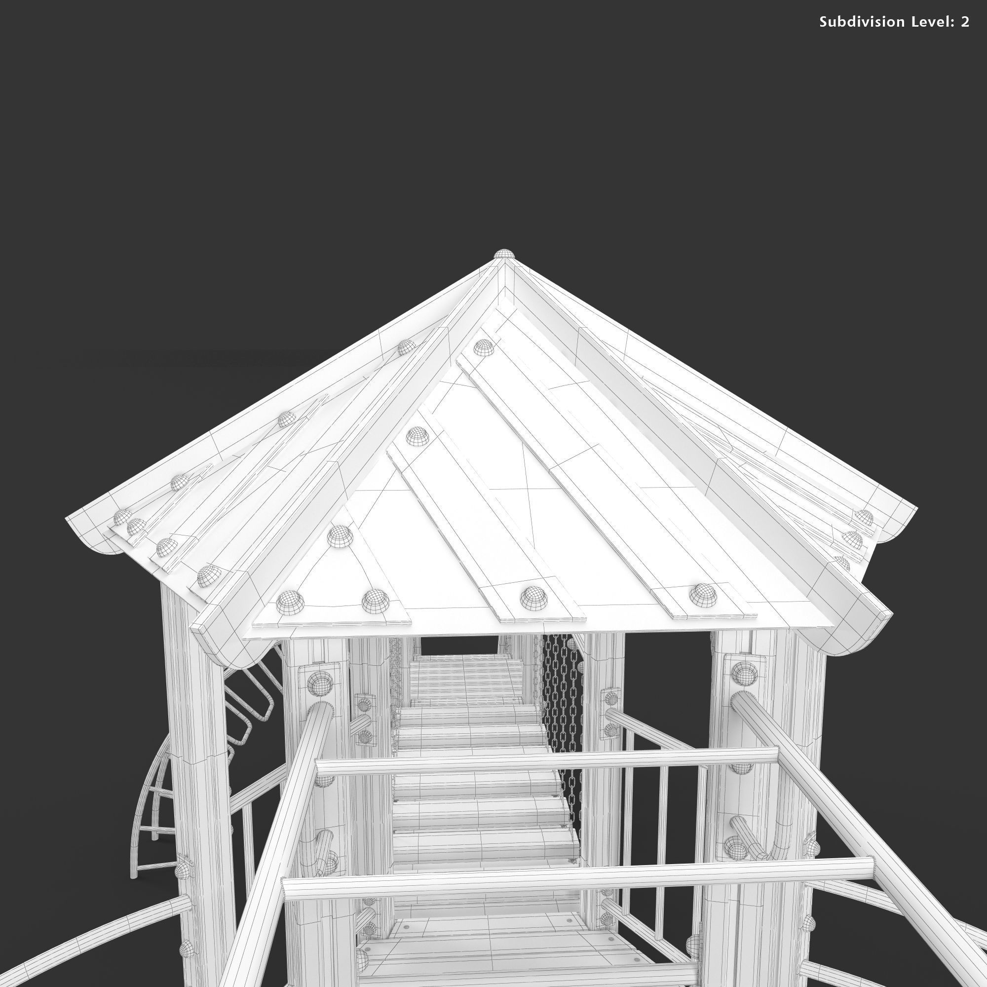 Playground Complex 3D model_42