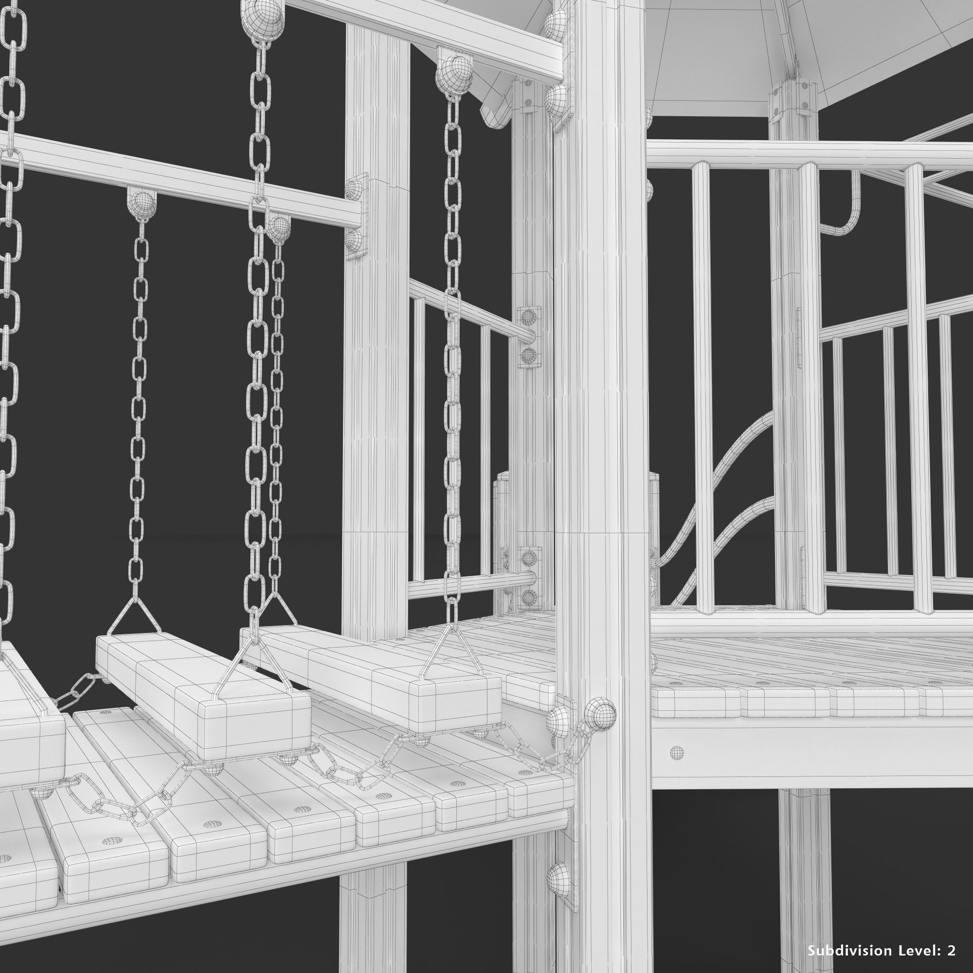 Playground Complex 3D model_40