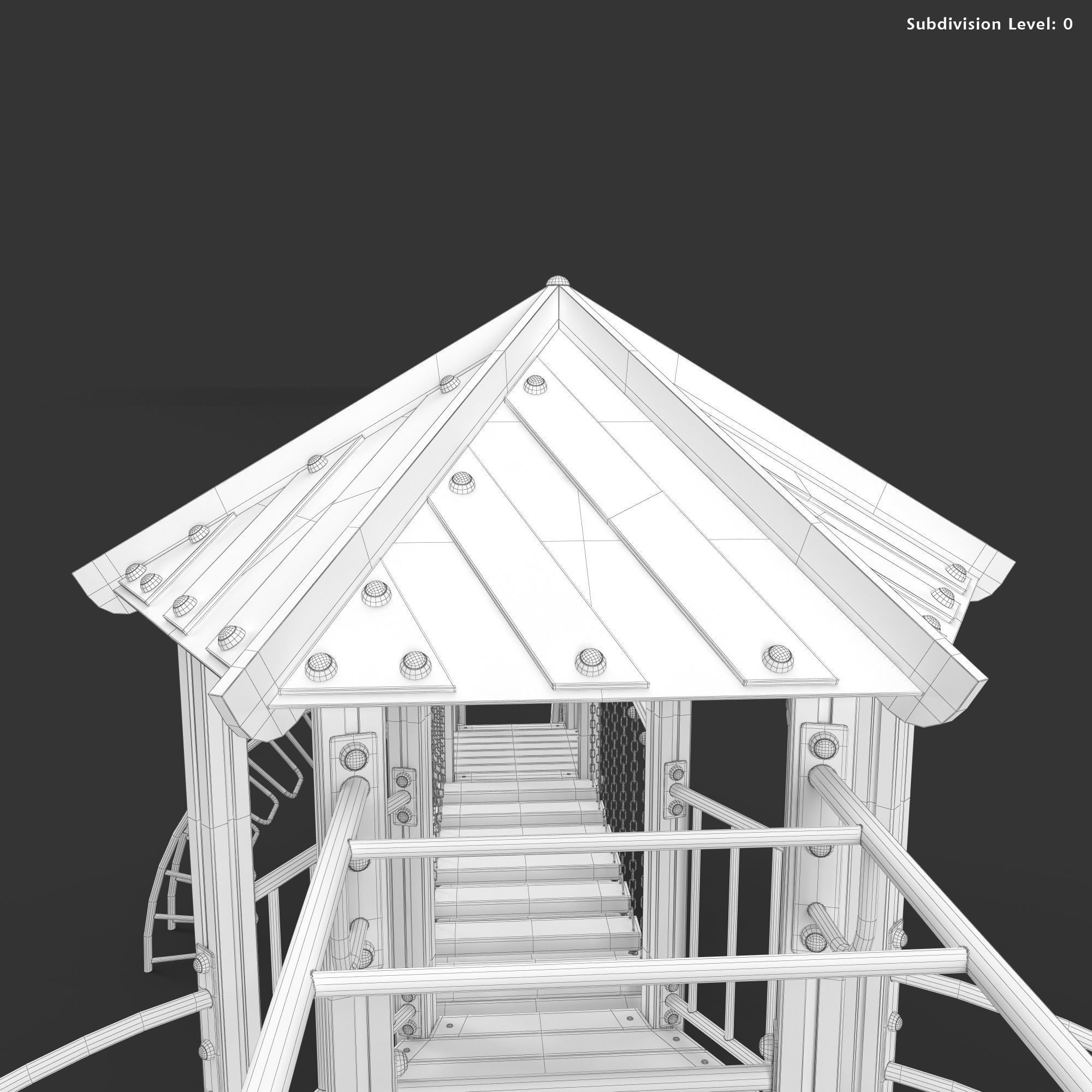 Playground Complex 3D model_43