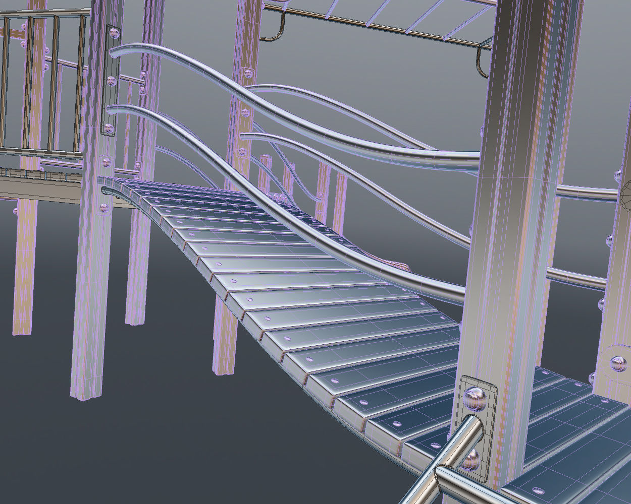 Playground Complex 3D model_27