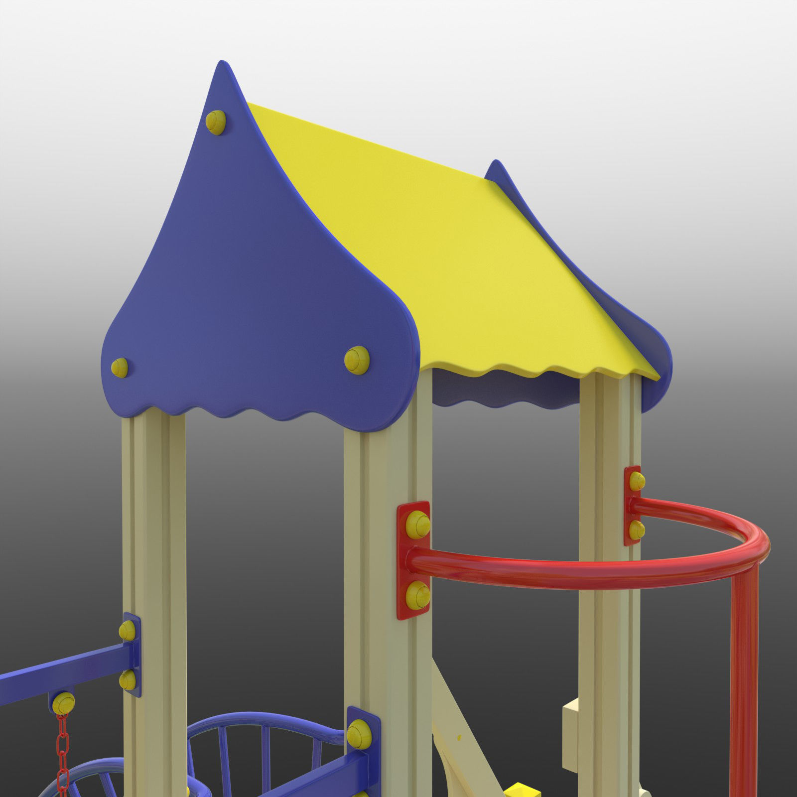 Playground Complex 3D model_5