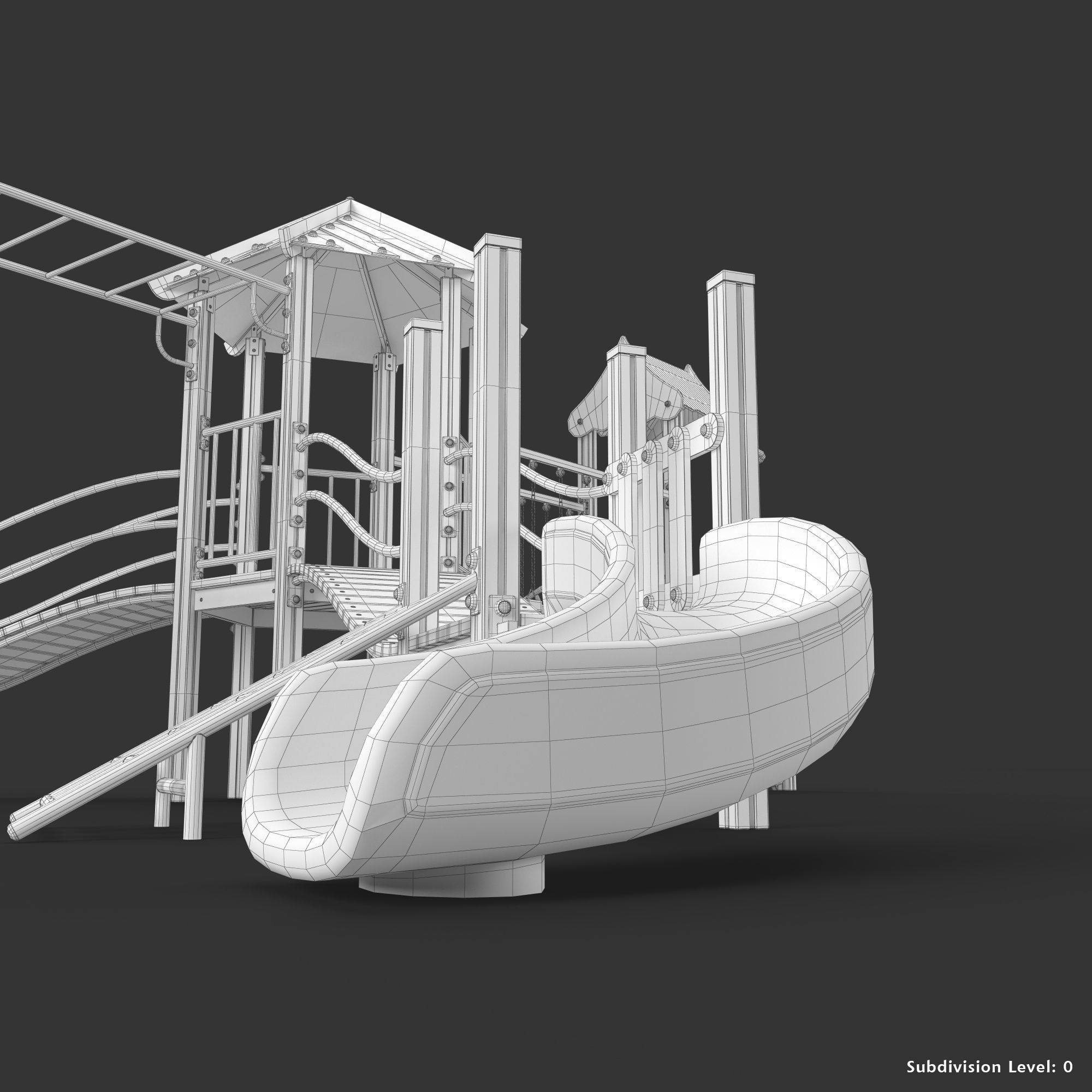Playground Complex 3D model_47