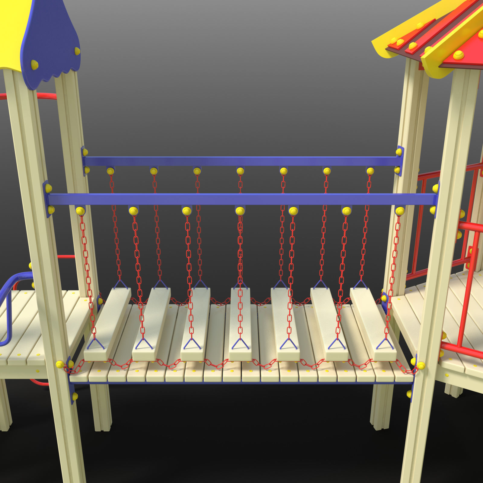 Playground Complex 3D model_10