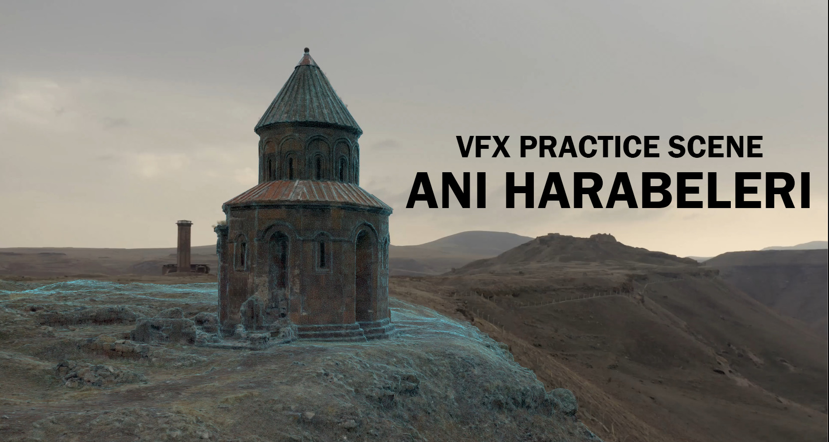 ANI HARABELERI ANCIENT RUINS 3D model_0