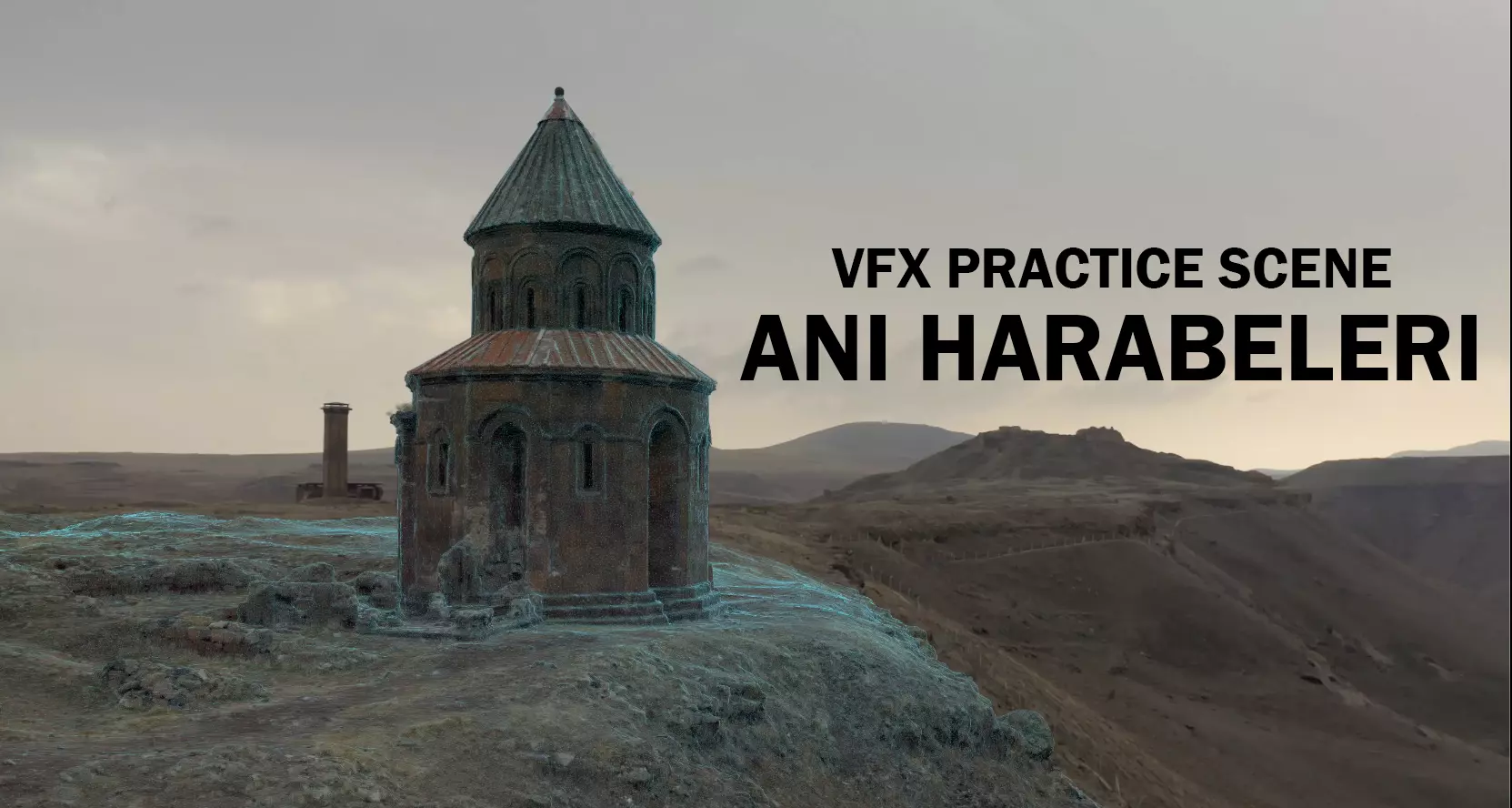 ANI HARABELERI ANCIENT RUINS 3D model_0