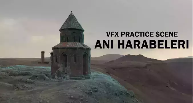 ANI HARABELERI ANCIENT RUINS 3D model