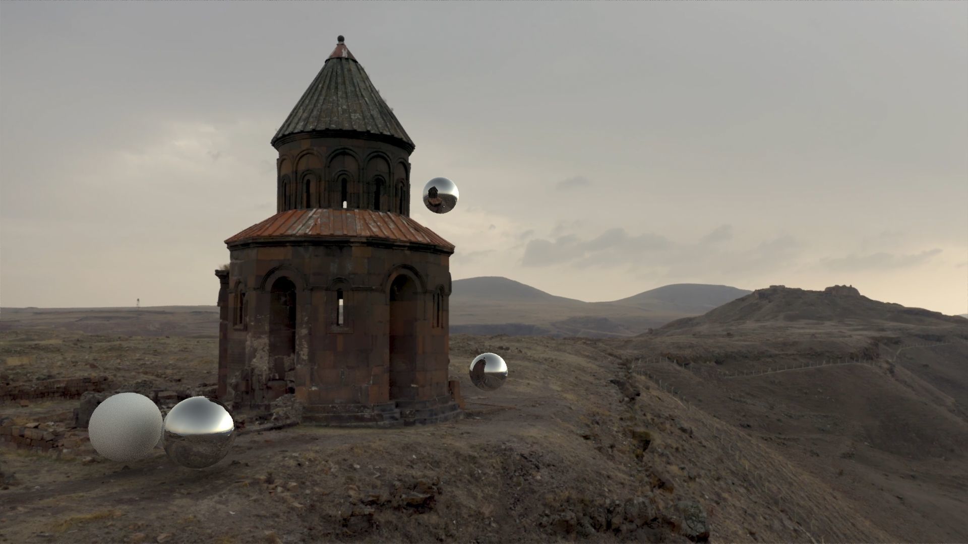 ANI HARABELERI ANCIENT RUINS 3D model_3