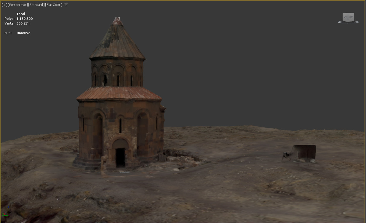 ANI HARABELERI ANCIENT RUINS 3D model_4