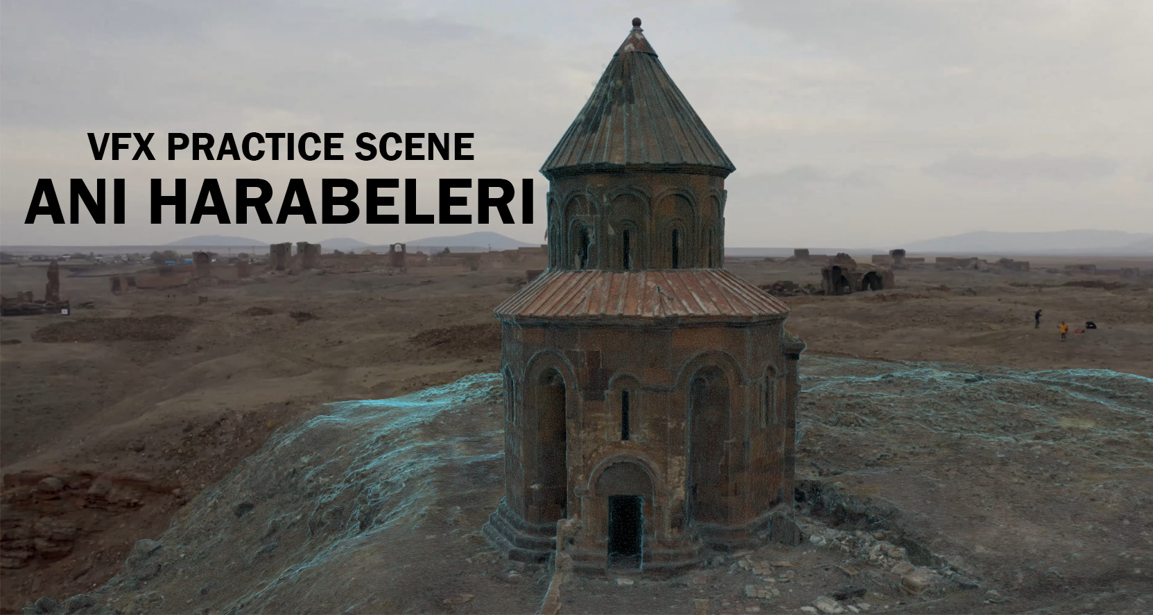 ANI HARABELERI ANCIENT RUINS 3D model_2