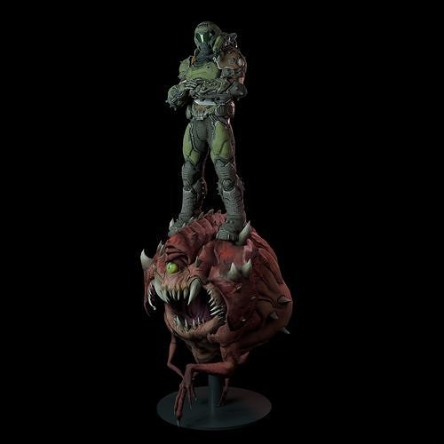 Doom Cacodemon 3D print model