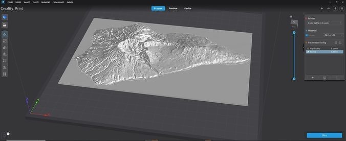 La Palma island Canary Islands Spain 3D model 4