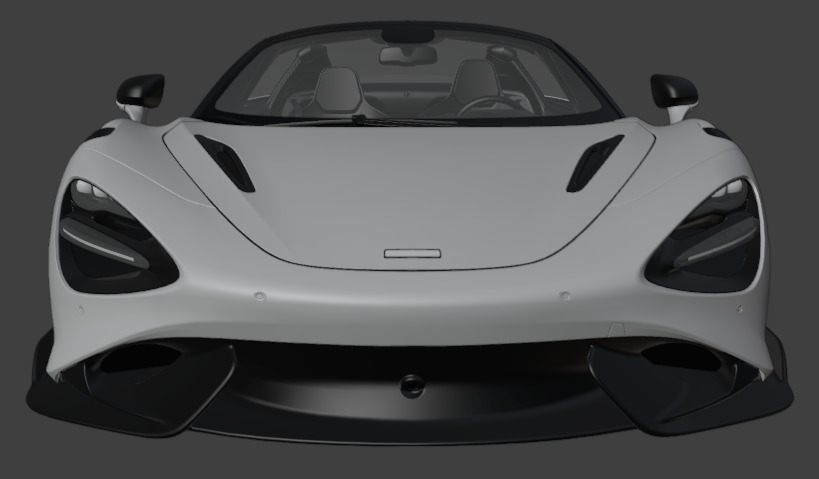 McLaren Spider 3D model_3