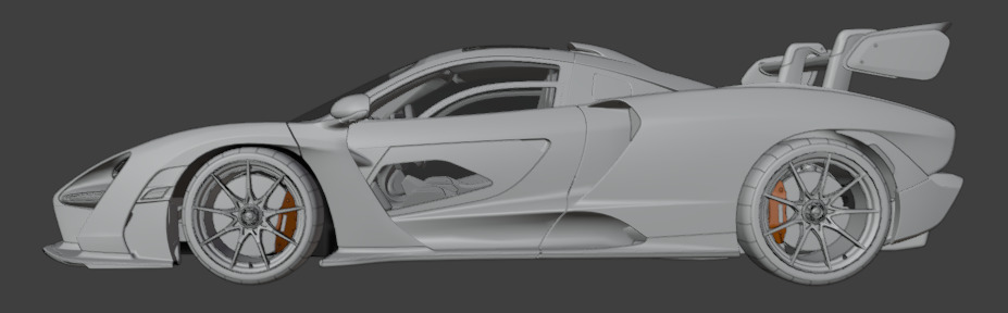 McLaren Senna 3D model_1