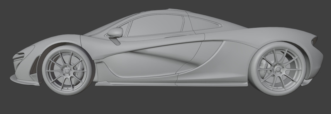 McLaren P1 3D model_1