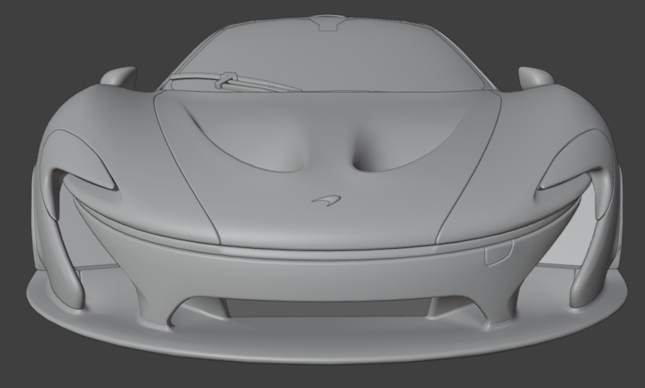 McLaren P1 3D model_3