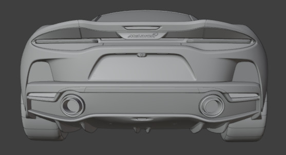 McLaren GT 3D model_2