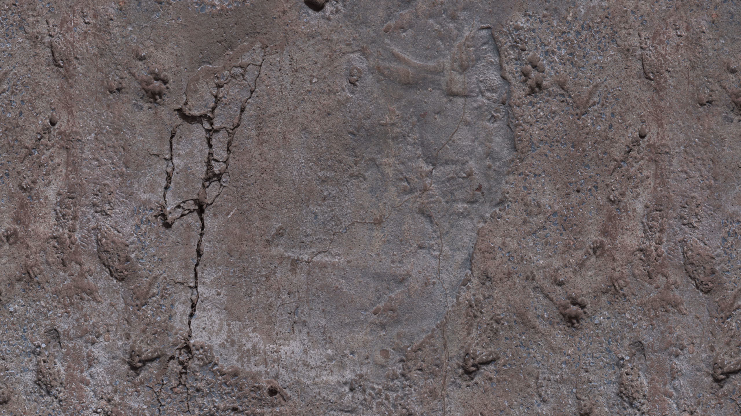 Damaged Concrete Floor PBR Texture_1