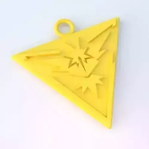 Pokemon Go Team Instinct - Pendant