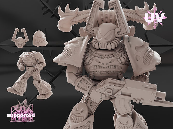 space crusade renegade champion Free 3D print model