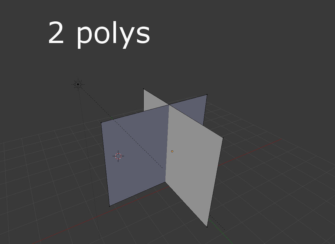 tropical tree 2 Low-poly 3D model_4