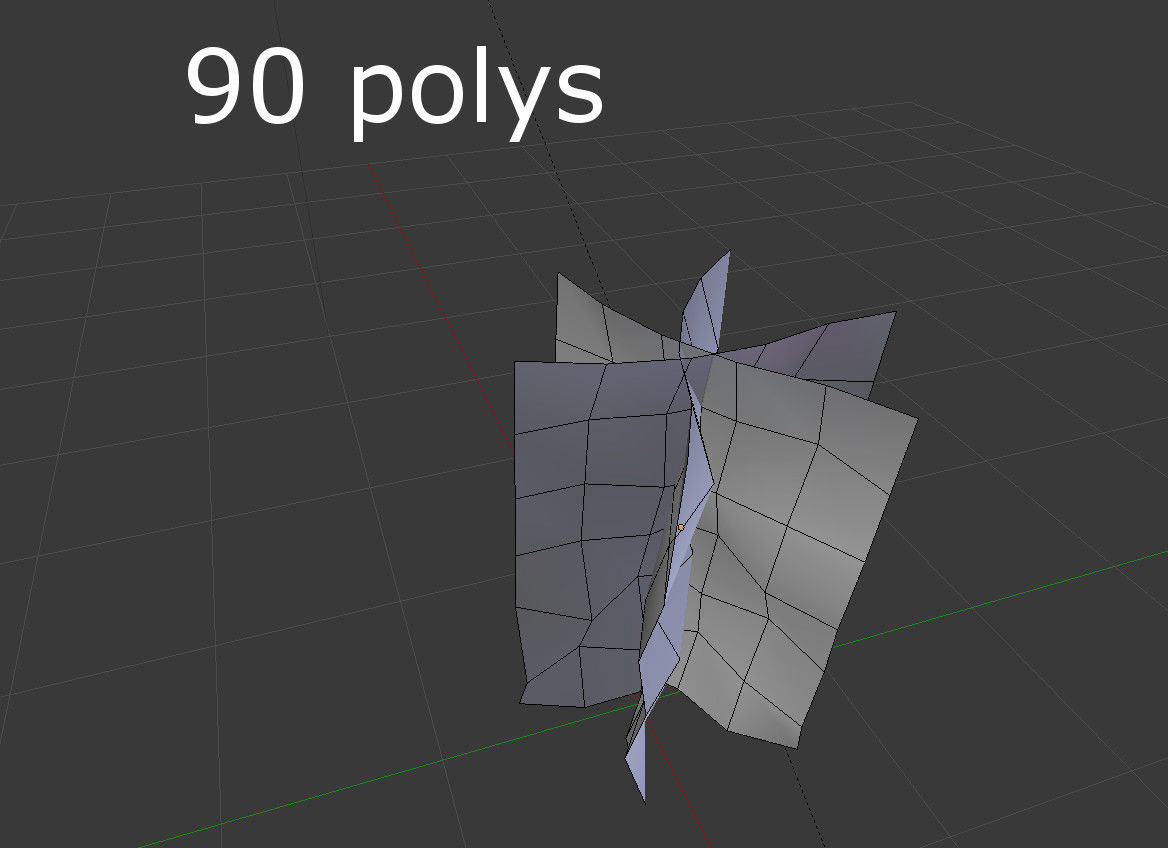 Plant Low-poly 3D model_4