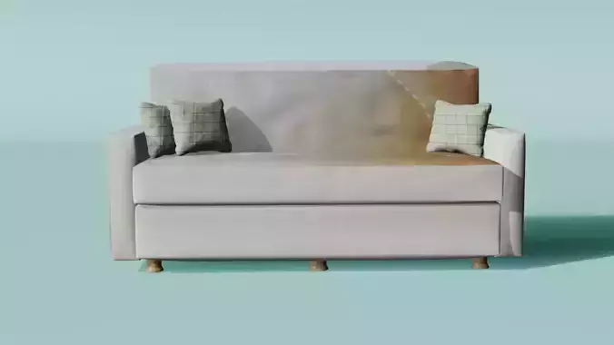 Modren sofa with pillows