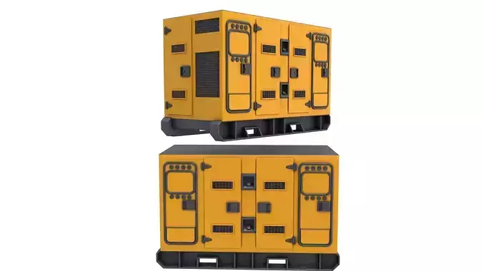  Diesel Generator 3D model