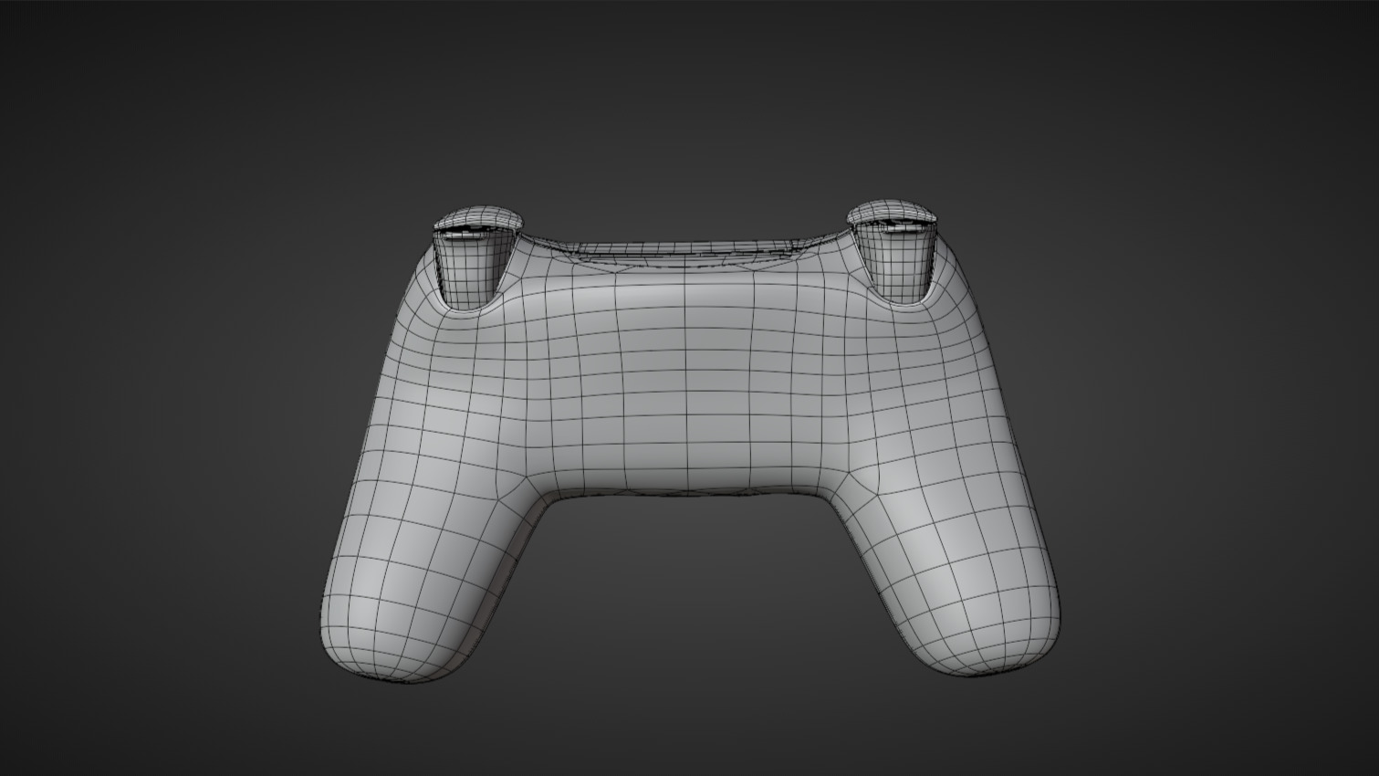 Game Controller Low-poly 3D model_22