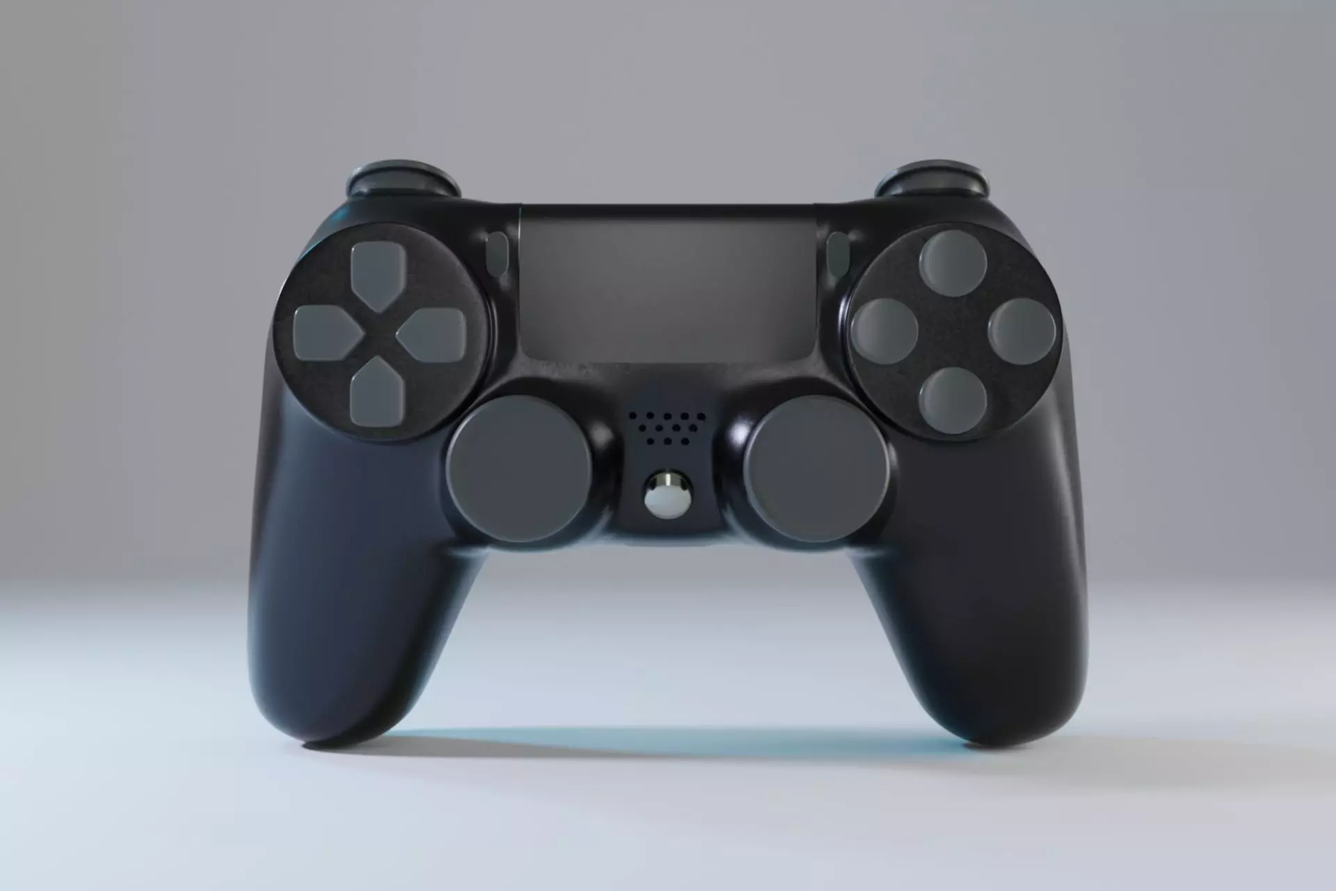 Game Controller Low-poly 3D model_0