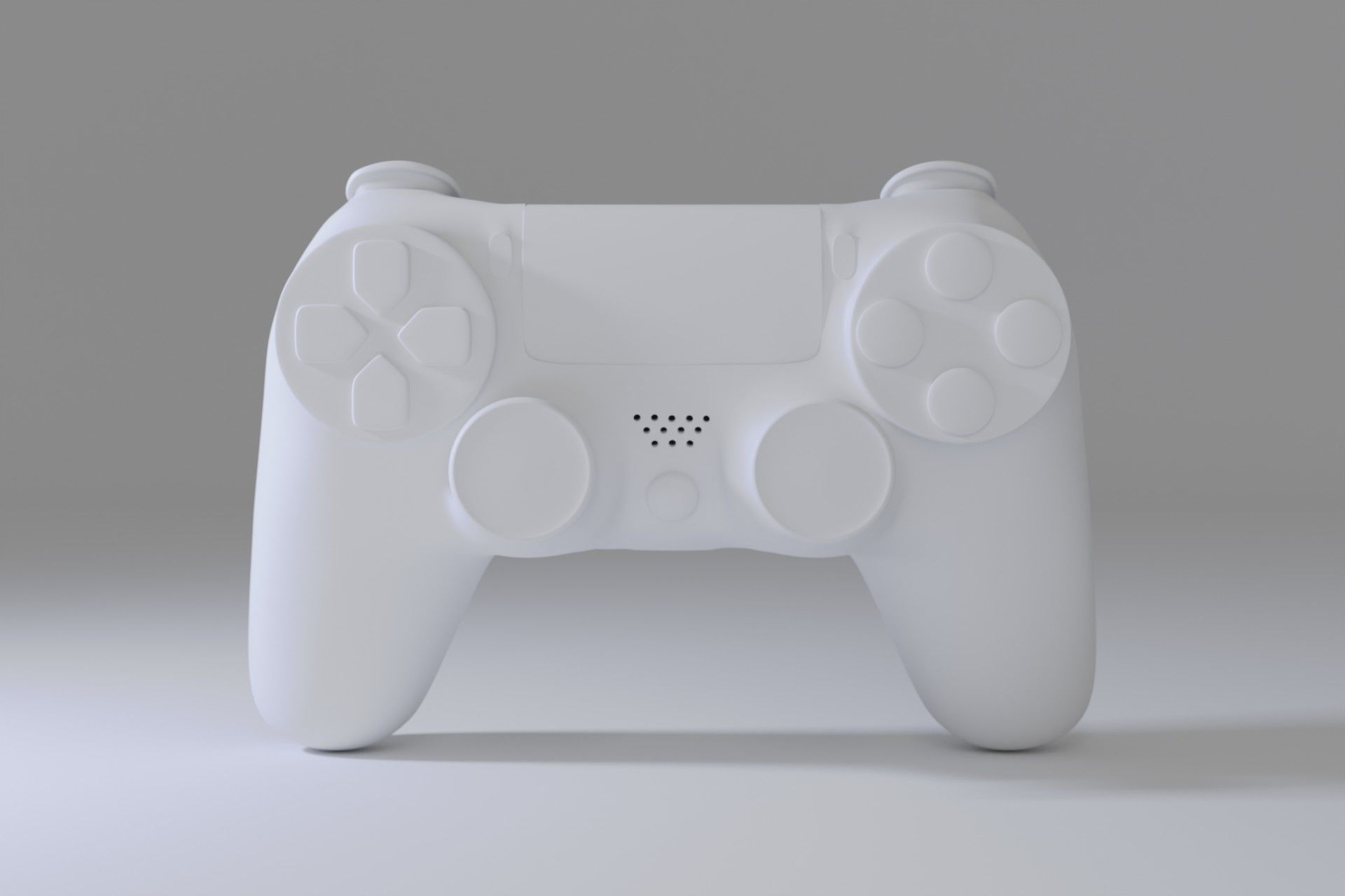 Game Controller Low-poly 3D model_9
