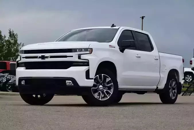 Chevrolet Silverado 1500 RST RIGGED 3D model