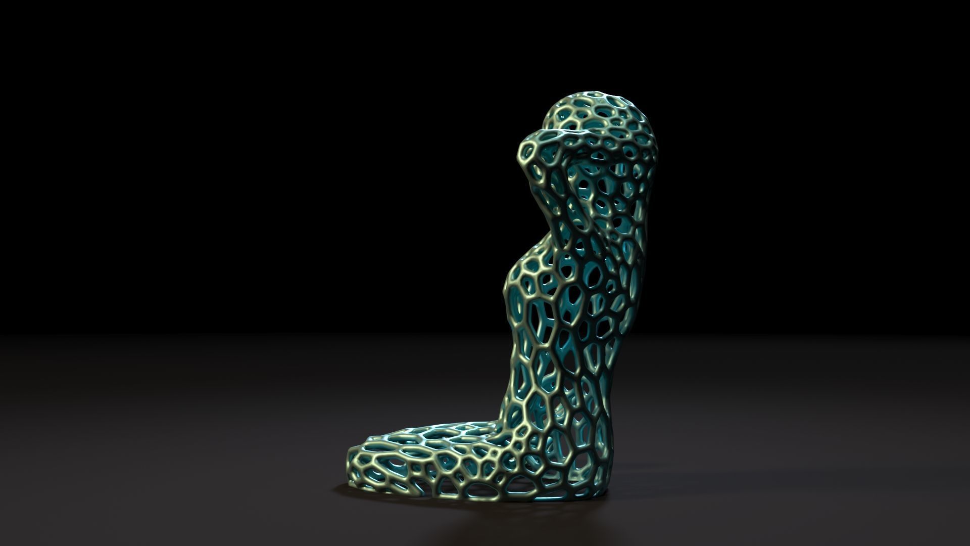 Mermaid 3D print model_2