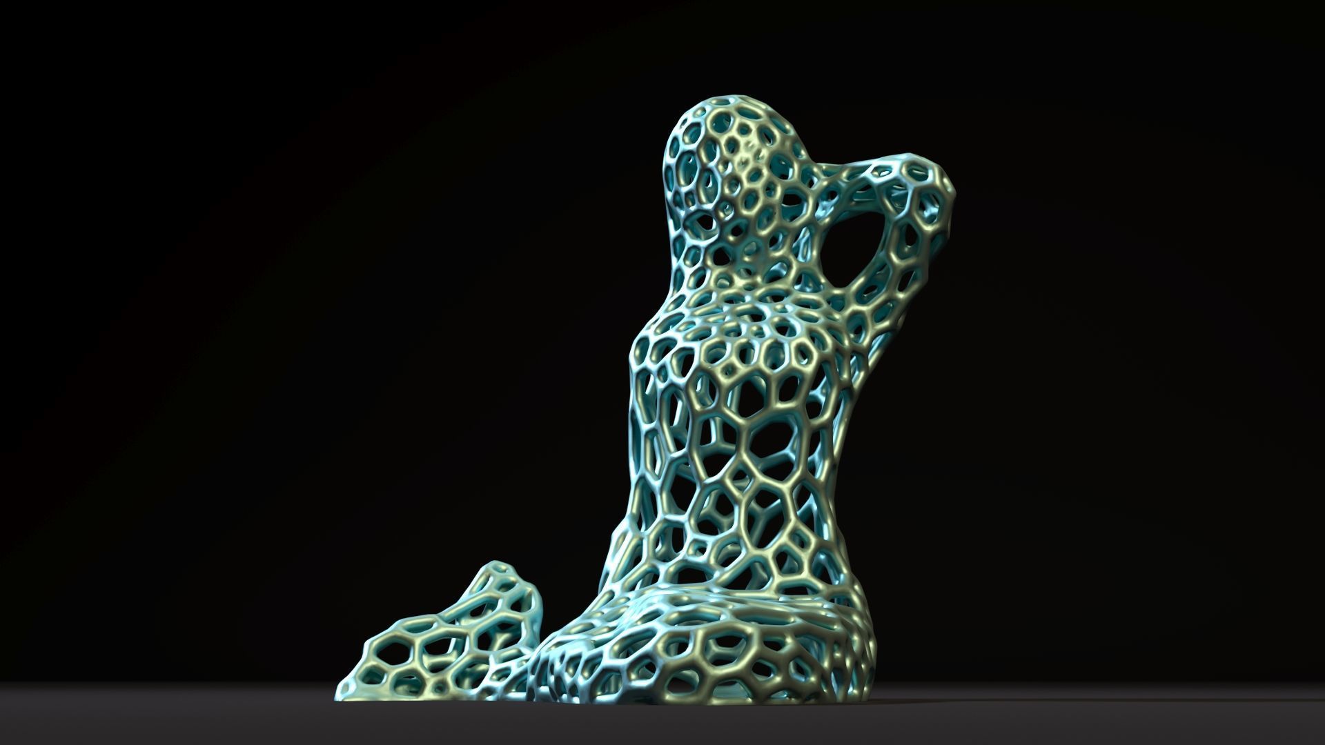 Mermaid 3D print model_9