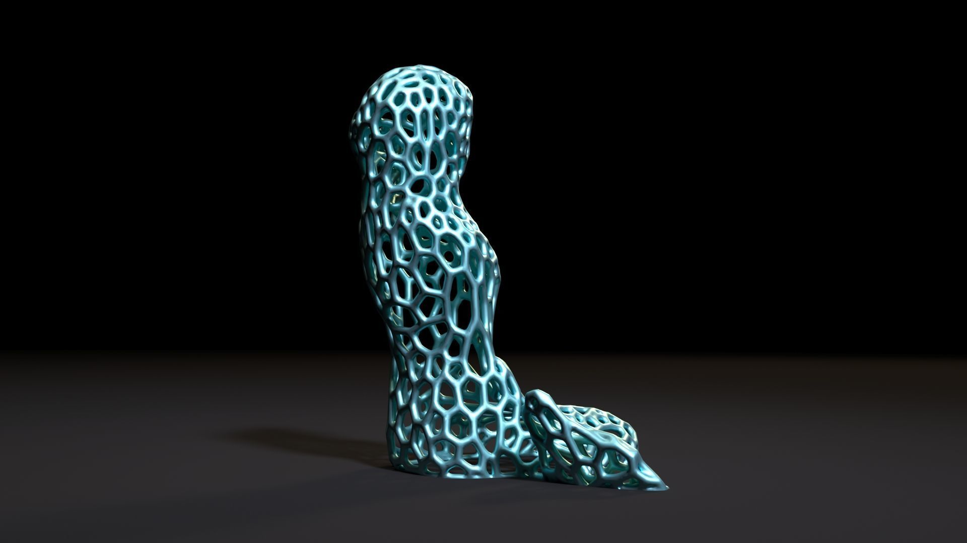 Mermaid 3D print model_5