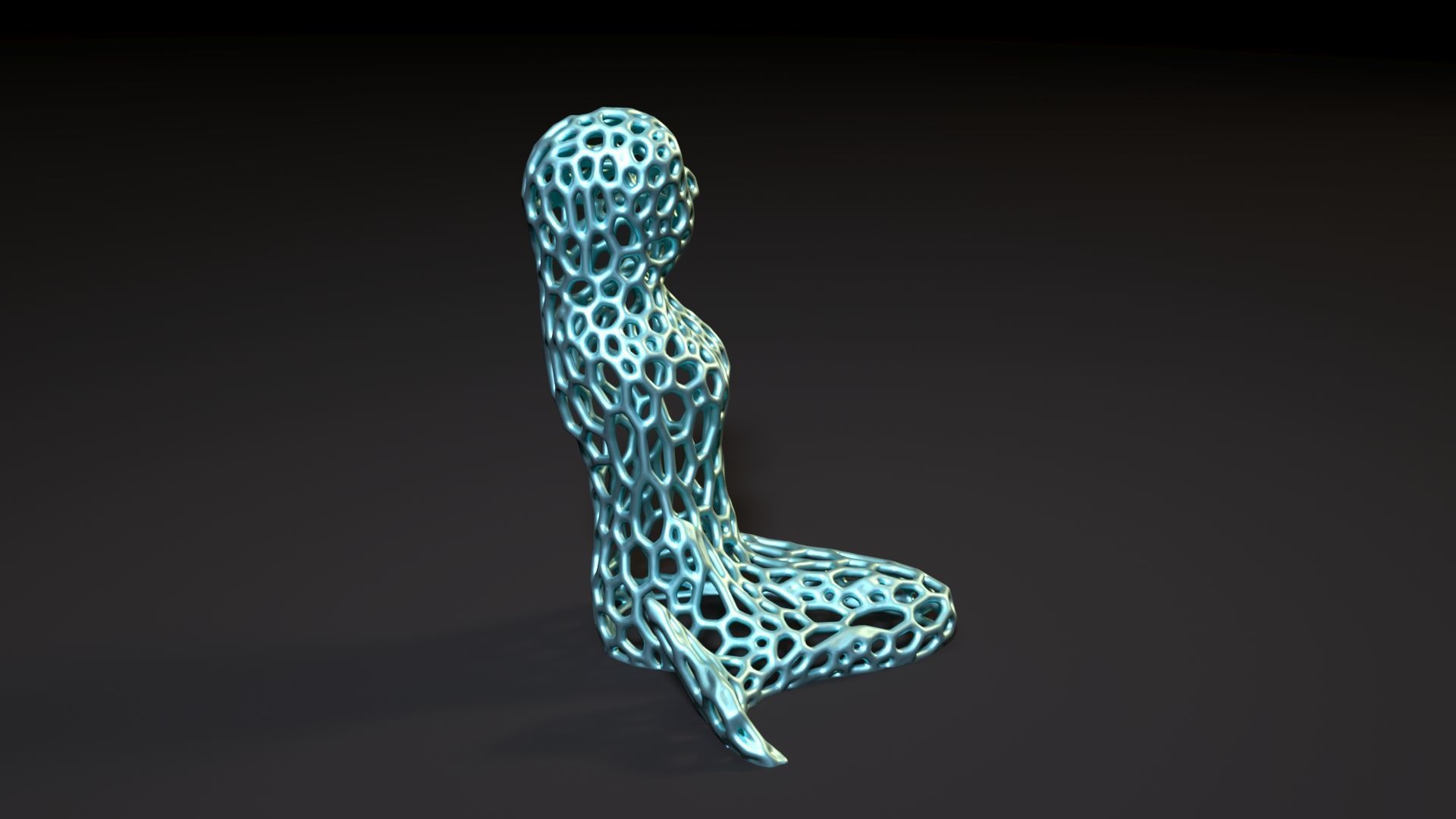 Mermaid 3D print model_6