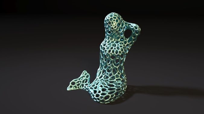 Mermaid 3D print model