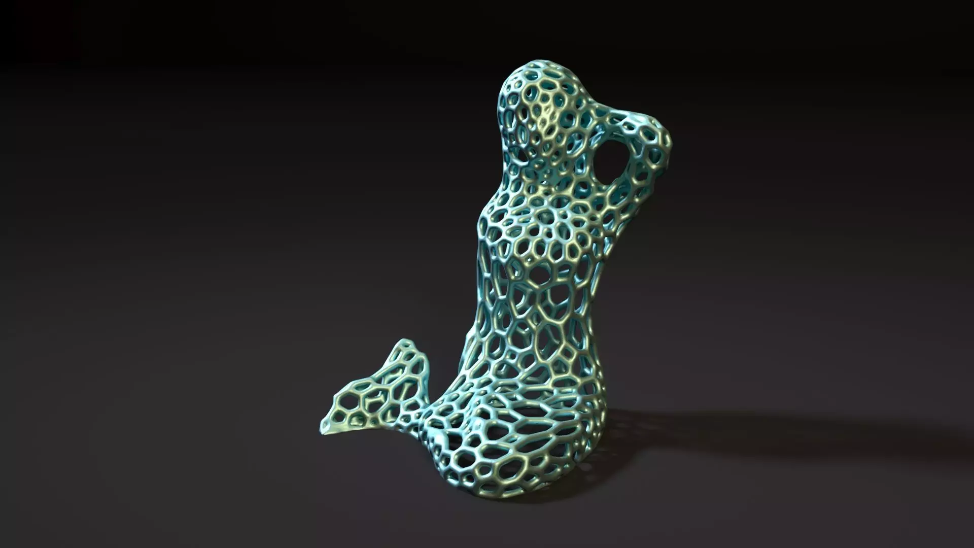 Mermaid 3D print model_0