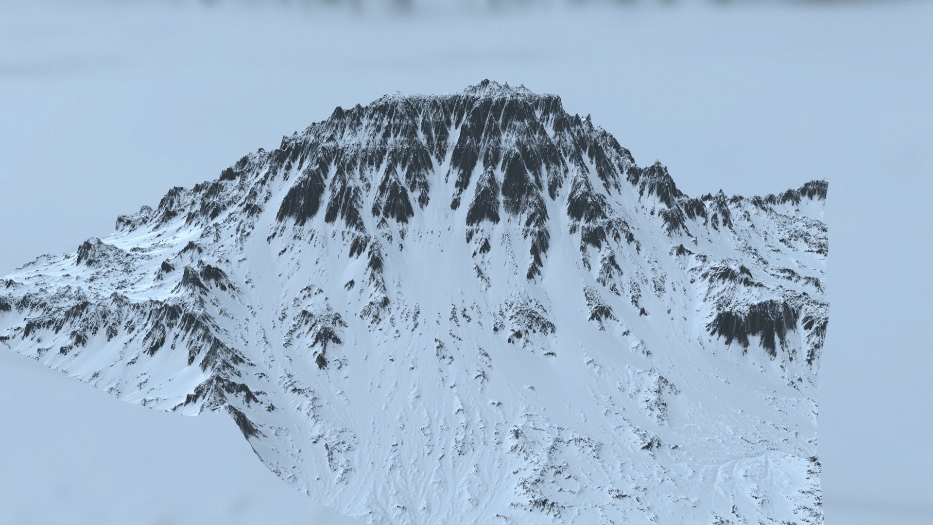 Snow Mountain 3D model_15