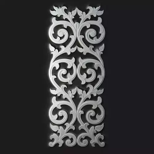 Carved Decorative Panel