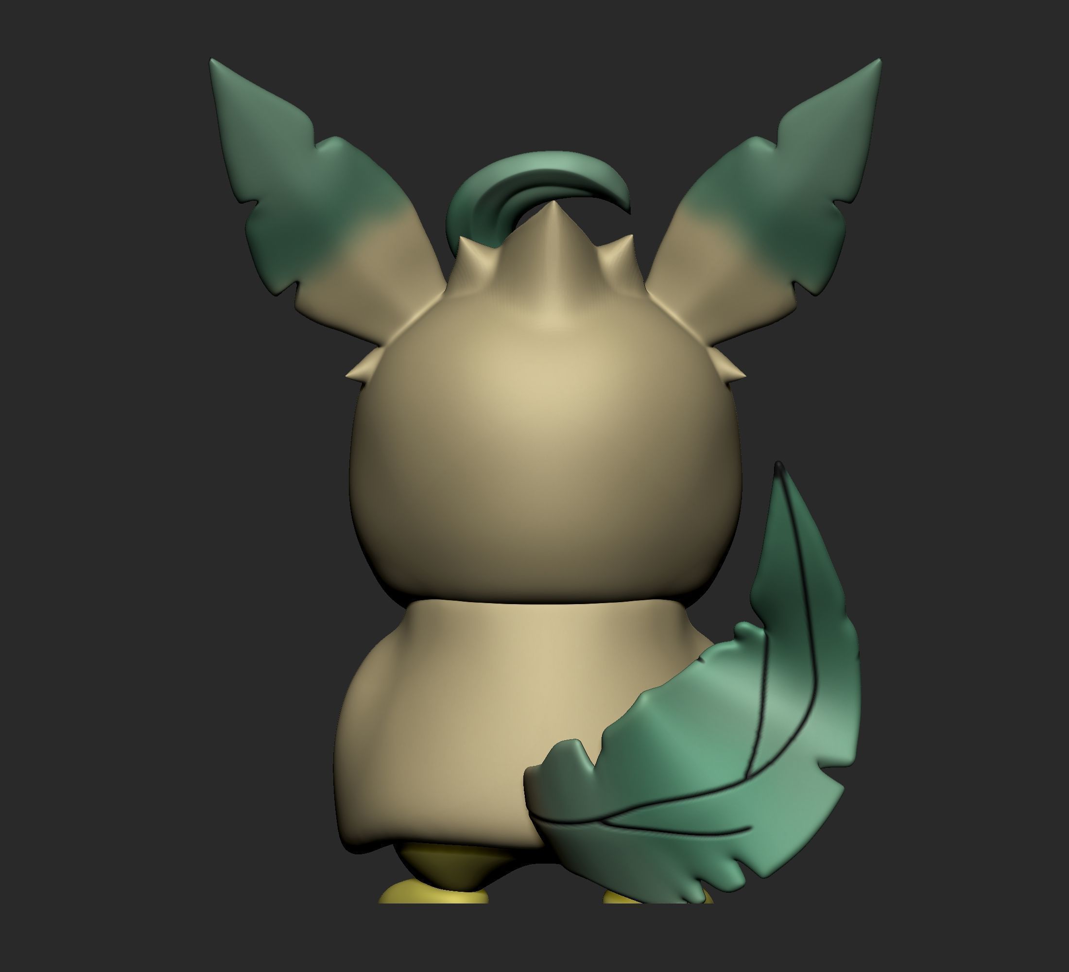 Pokemon - Pikachu Eeveelutions Cosplay New Version 3D print model_29