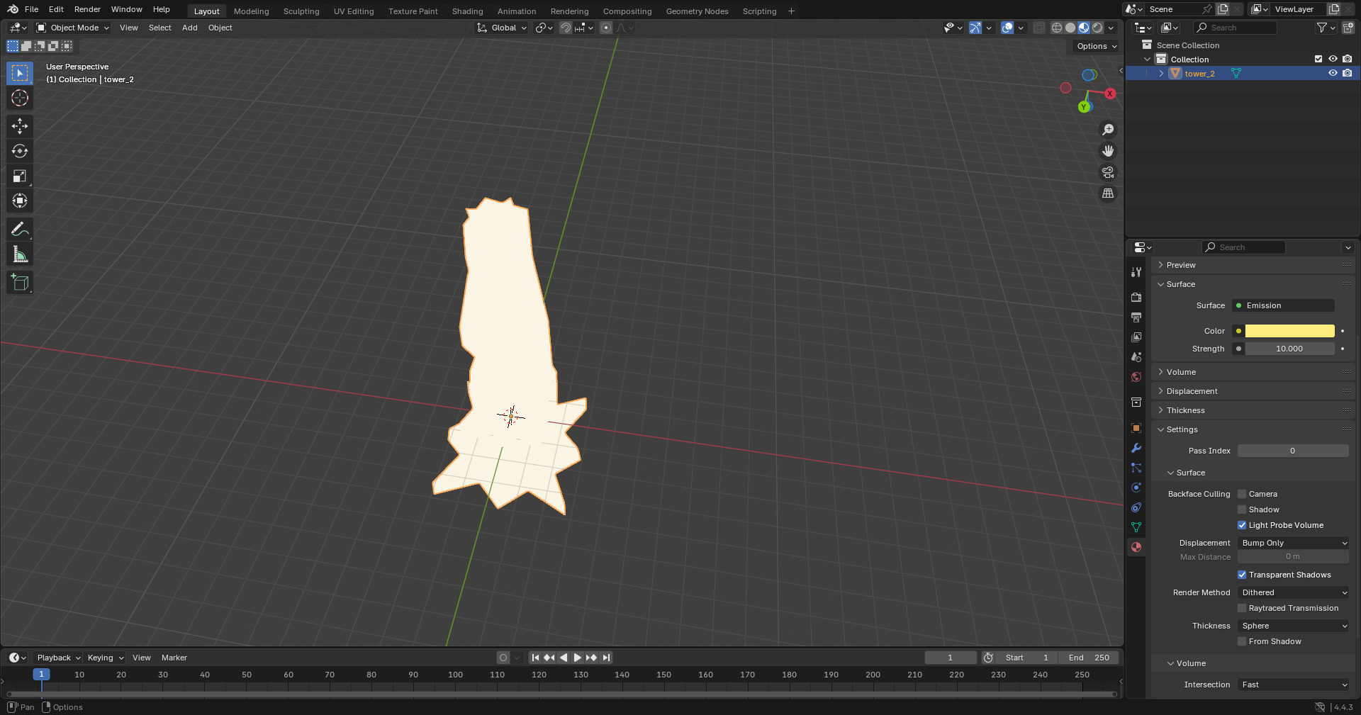 Tower 2 3D print model_1