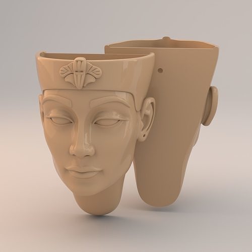 Ancient Egyptian Face hanger - Ancient Egyptian Home Decor 3D print model