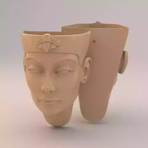 Ancient Egyptian Face hanger - Ancient Egyptian Home Decor 3D print model
