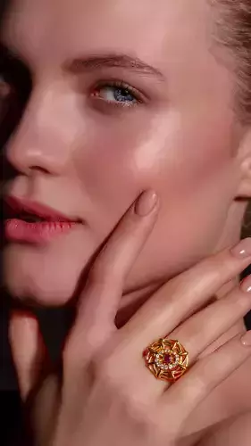 Modern Geometric Ring Design