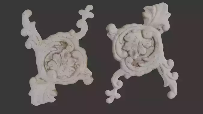  Decorative Concrete Rosette Scan