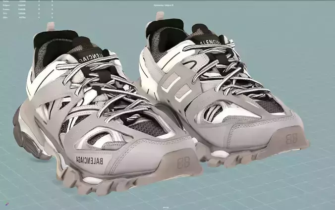 Balenciaga Track 3 grey