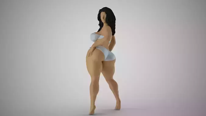 Woman Life Motto 2 3D print model
